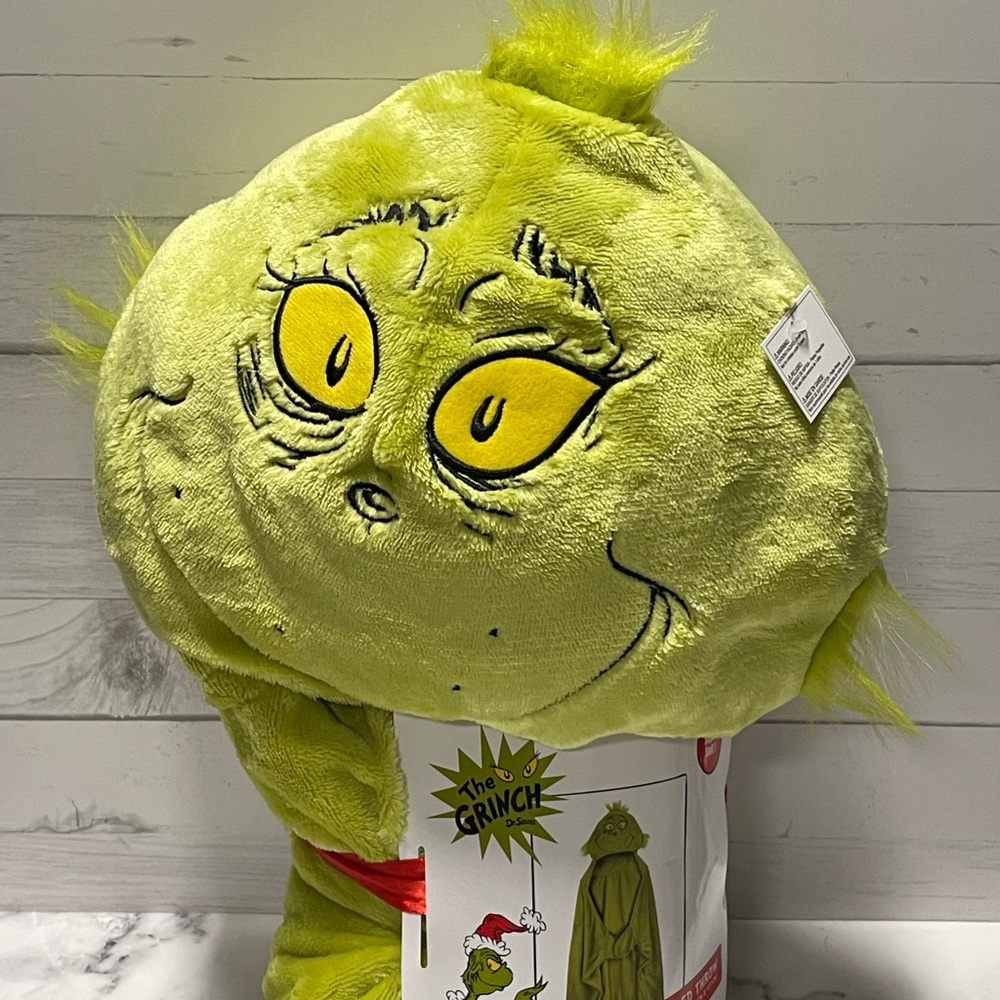 Grinch Kids’ Hooded Blanket